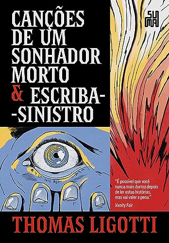 Capa do livro Canções de um Sonhador Morto e Escriba-Sinistro