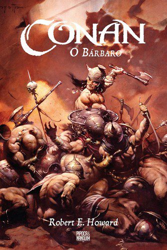 Capa do livro Conan, o Bárbaro: Volume 1