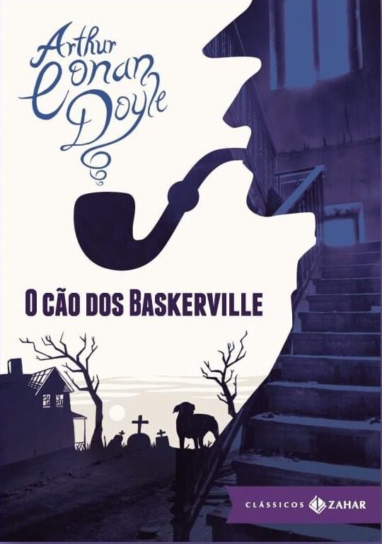 Capa do livro O Cão dos Baskervilles